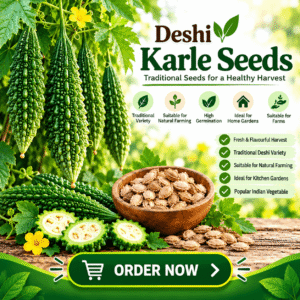 Deshi Karle Seeds (Bitter Gourd)