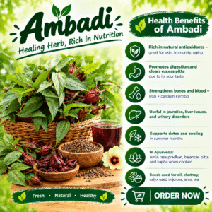 Fresh Ambadi Leaves (Roselle Leaves)