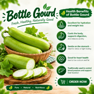Fresh Bottle Gourd (Lauki/Dudhi)