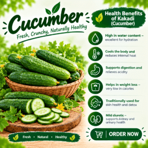 Fresh Cucumber (Kakadi)