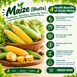 Fresh Sweet Maize (Bhutta, Maka)