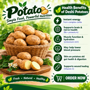 Fresh Deshi Potatoes (Deshi Batata)