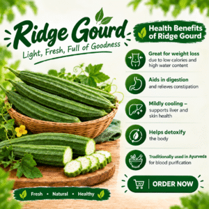 Fresh Ridge Gourd (Turai/Dodka)