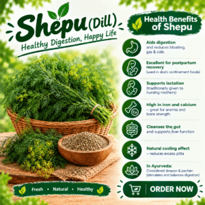 Fresh Shepu (Dill Leaves)