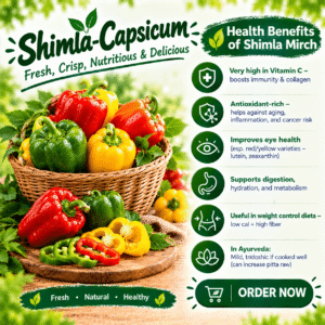 Fresh Shimla Mirch (Capsicum)